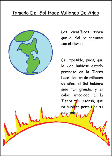 Tamaño Del Sol Hace Millones De Años